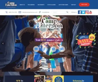 Campemerson.com(Camp Emerson) Screenshot