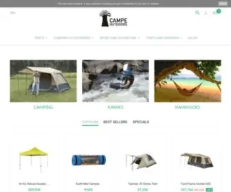 Campeoutdoors.es(Campe Outdoors) Screenshot