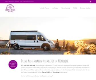 Camper-Miete.com(Camper mieten) Screenshot