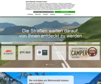 Camper-NRW.de(Wohnmobil kaufen & Wohnmobile mieten bei Camper NRW) Screenshot