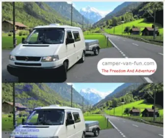 Camper-Van-Fun.com(A Camper Van) Screenshot