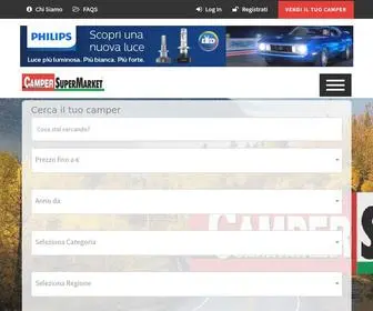 Campercaravansupermarket.it(Camper & Caravan SuperMarket) Screenshot