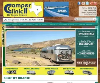 Camperclinic2.com Screenshot