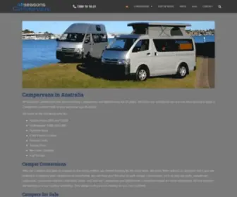 Camper.com.au(Allseasons Campervans) Screenshot