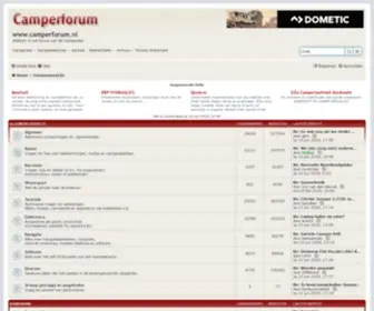 Camperforum.nl(Forumoverzicht) Screenshot
