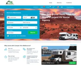 Camperhiremelbourne.com(Camper Hire Melbourne) Screenshot