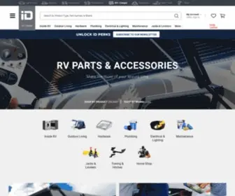Camperid.com(RV Parts & Accessories) Screenshot