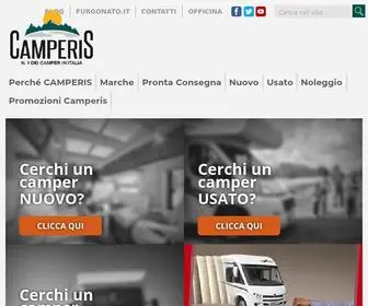 Camperis.it(Camper usati nuovi e noleggio) Screenshot