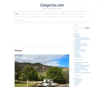 Camperize.com(Convert your van into a camper) Screenshot