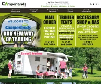 Camperlands.co.uk(Tents) Screenshot