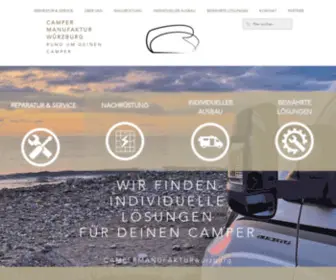 Campermanufaktur-Wuerzburg.de(Wohnmobil) Screenshot