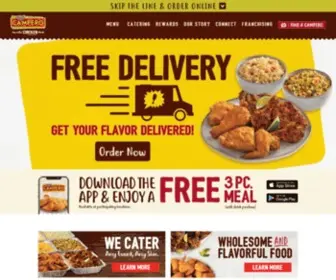 Campero.com(Pollo Campero) Screenshot
