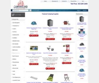 Campersland.com(Discounted Prices Everyday) Screenshot