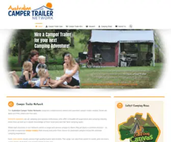 Campertrailer.com.au(Camper Trailers for sale and hire) Screenshot