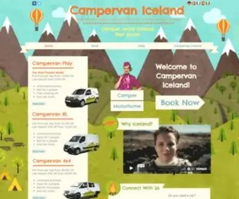 Campervaniceland.com(Camper) Screenshot