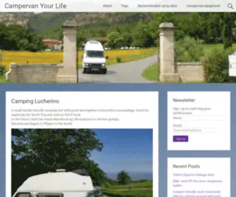 Campervanyourlife.com(Campervan your life * Travel & explore Europe * Part) Screenshot