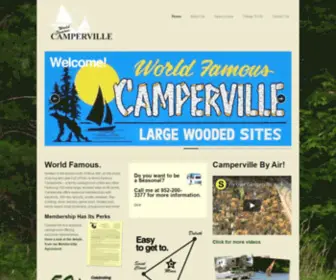 Camperville.com(World Famous Camperville) Screenshot