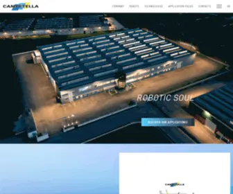 Campetella.com(Campetella Robotic Center) Screenshot