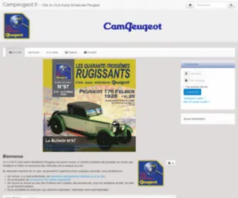 Campeugeot.fr(Accueil) Screenshot