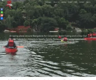 Campextremezone.com(Day Outing resort in Bangalore for groups) Screenshot