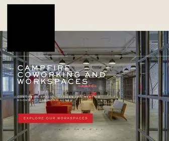 Campfire.co(Coworking Spaces in Hong Kong) Screenshot