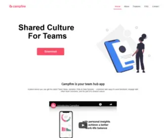 Campfireapp.io(People, Culture, and Engagement) Screenshot