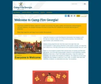 Campfirega.org(Georgia Summer Camps) Screenshot