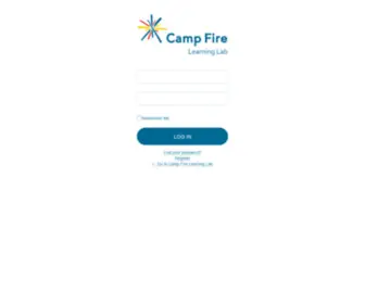 Campfireresources.org(Log In ‹ Camp Fire Learning Lab) Screenshot