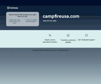 Campfireusa.com(campfireusa) Screenshot