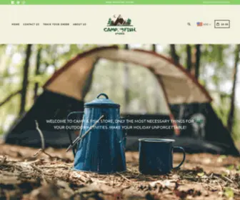 CampfishStore.com(campfishstore) Screenshot