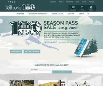 Campfortune.com(Ski Ottawa) Screenshot
