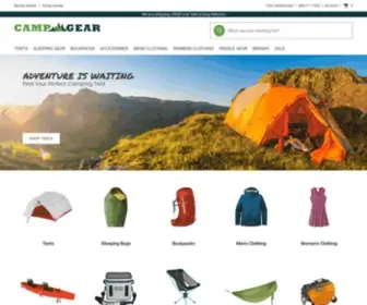 Campgear.com(Camp Gear) Screenshot