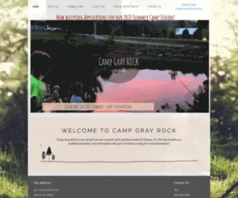 Campgrayrock.com(HOME) Screenshot