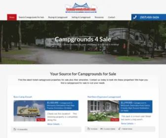 Campgrounds4Sale.com(Campgrounds For Sale) Screenshot