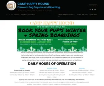 Camphappyhound.com(CAMP HAPPY HOUND Premium Dog Daycare and Boarding) Screenshot