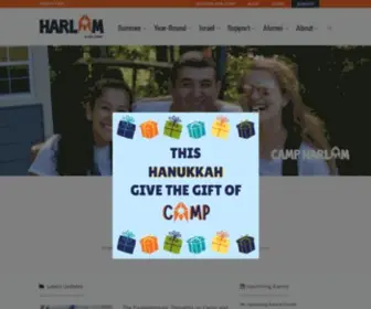 Campharlam.org(URJ Camp Harlam) Screenshot