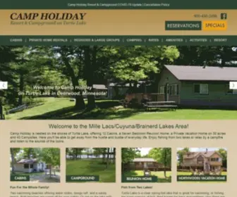 Campholiday.com(Camp Holiday) Screenshot