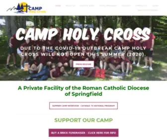 Campholycross.org(CAMP HOLY CROSS) Screenshot