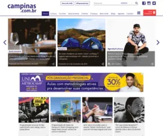 Campinas.com.br(Portal de cultura e turismo de Campinas e regi) Screenshot