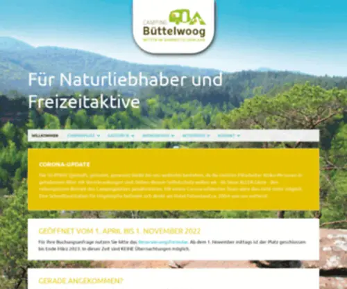 Camping-Buettelwoog.de(Büttelwoog) Screenshot