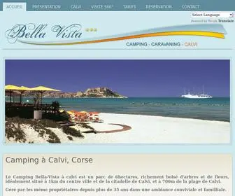 Camping-Calvi-Bellavista.com(Camping Bella vista) Screenshot