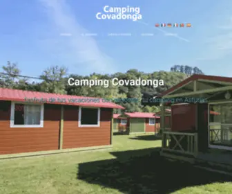 Camping-Covadonga.com(Camping Covadonga Picos de Europa Camping Covadonga Asturias) Screenshot
