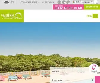 Camping-Des-Alberes.com(Les Albères ) Screenshot