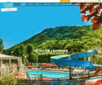 Camping-Europe-Murol.com(Camping l'Europe à Murol. Camping 4**** en Auvergne dans le Puy de Dôme) Screenshot