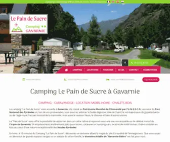 Camping-Gavarnie.com(Camping gavarnie) Screenshot