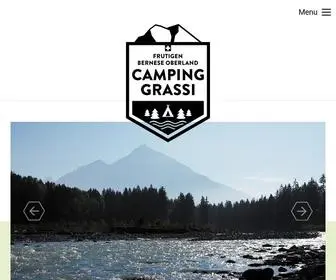 Camping-Grassi.ch(Bernese Oberland) Screenshot