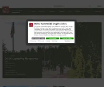 Camping-Hesselhus.dk(DCU-Camping Hesselhus) Screenshot