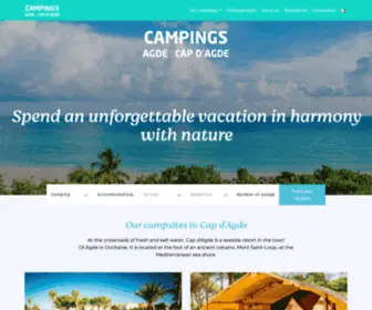 Camping-Latama.com(Camping de la Tama) Screenshot