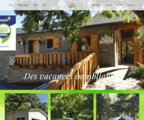 Camping-Lenclave.com(Camping l'Enclave) Screenshot