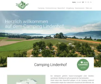 Camping-Lindenhof.ch(Camping Lindenhof) Screenshot